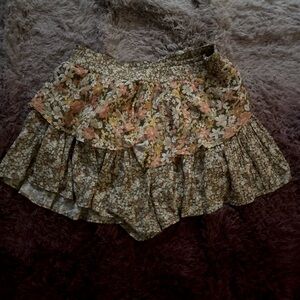 AE Flower print layered skort - xl long